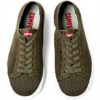Camper Womens Peu Touring K201390 Green Trainers