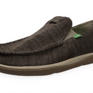 Sanuk Men Loafer Flats Comfortable Yew-Knit Mesh Upper