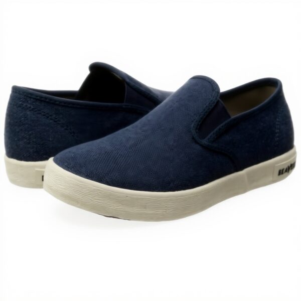 SeaVees Women Trainers Marine Color Natural Rubber Outsole