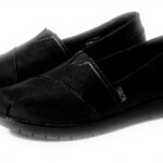 Skechers Loafers Memory Foam Slip-On Black Mens Shoes