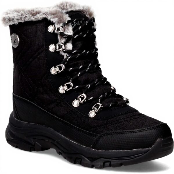Skechers Womens Cold Weather Boots Waterproof Memory Foam