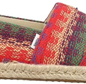 TOMS Aiden Espadrille Flats Cotton Vegan Womens Shoes-0