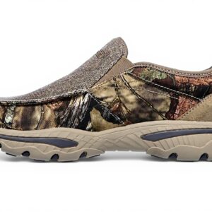 Skechers Mens Slip-On Loafer Relaxed Fit Moc Toe Canvas