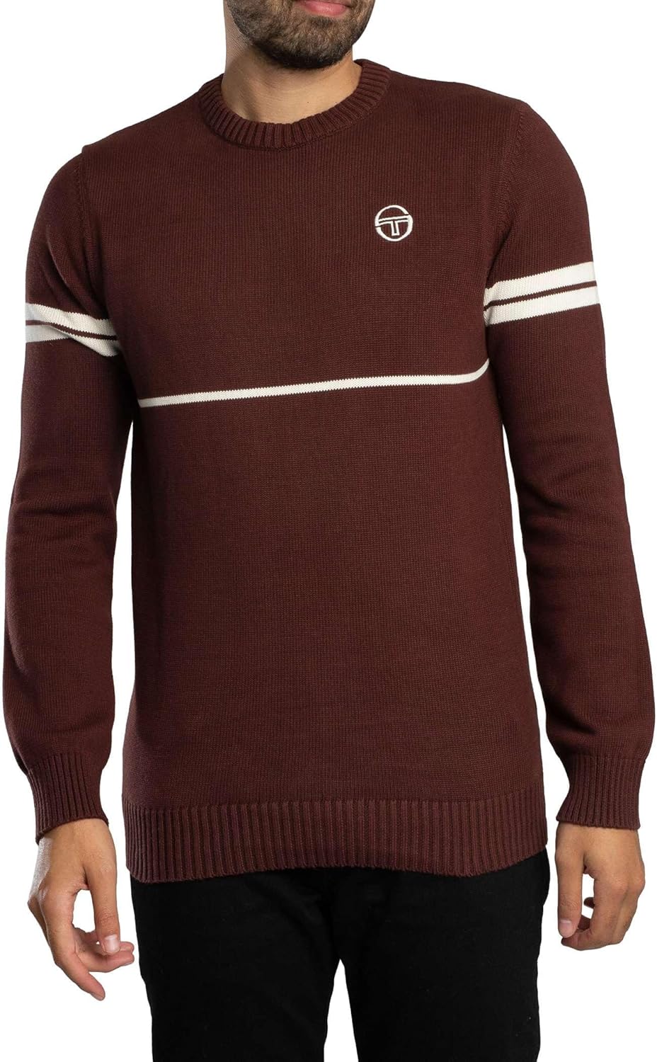 Pavo Monitor Arm installed on a wooden desk with adjustable angles