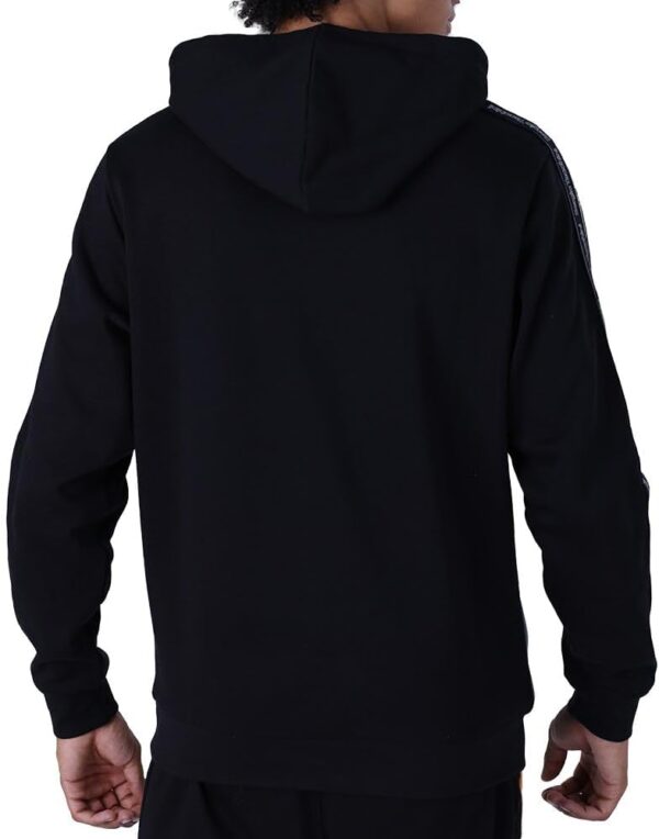 Sergio Tacchini Mens Sweatshirt Hoody Black Quiet Shade-2