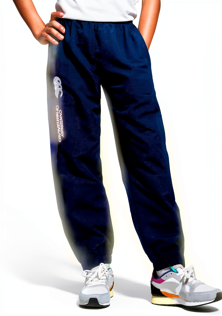 Canterbury Kids Cuffed Hem Stadium Pants in Black and Navy colors