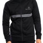 Sergio Tacchini Dallas Track Jacket Mens Black Quiet Shade-0