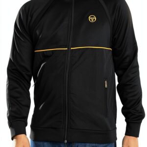 Catania Track Jacket Mens Sports Jacket Black Large-0