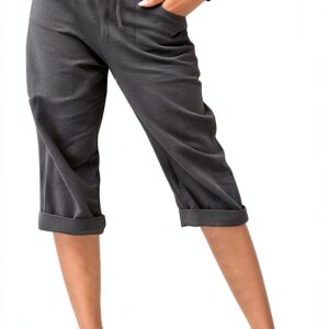 High Waisted Shorts Women Plus Size Summer Fashion 2024-0