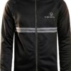 Sergio Tacchini Dallas Track Jacket Mens Black Quiet Shade-5