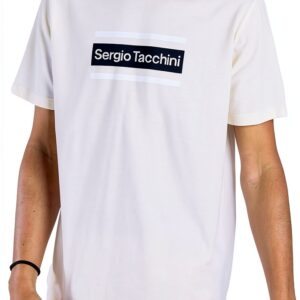 Sergio Tacchini Beige Medium T Shirt Men Casual Comfort-0