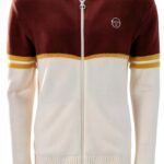 Sergio Tacchini Mens Track Jacket Bitter Chocolate Full Zip-0