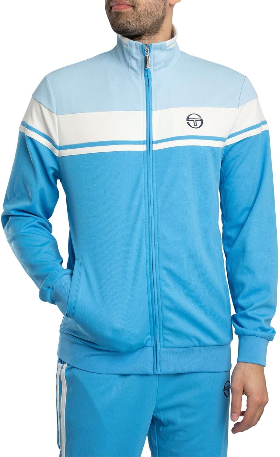 Pavo Monitor Arm installed on a wooden desk with adjustable angles