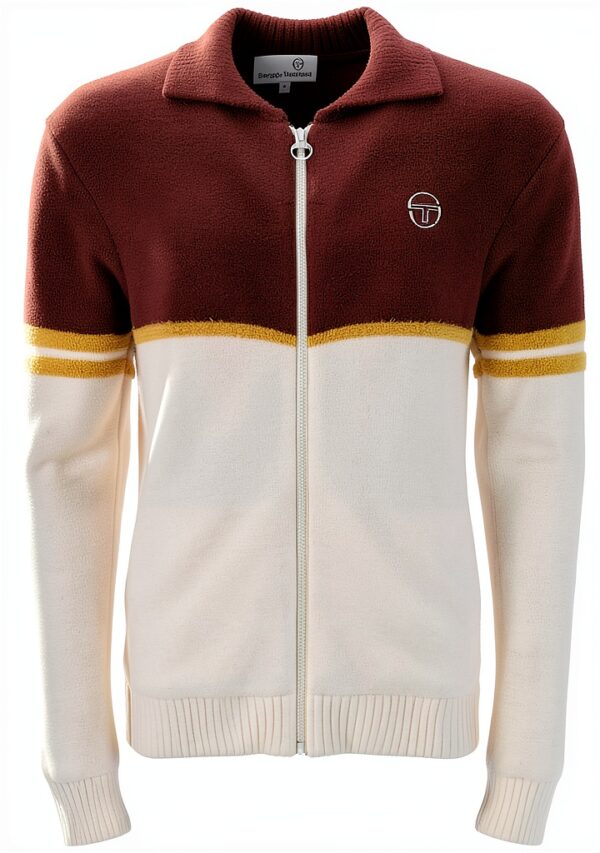 Sergio Tacchini Orion Brushed Knit Track Top Jacket Men