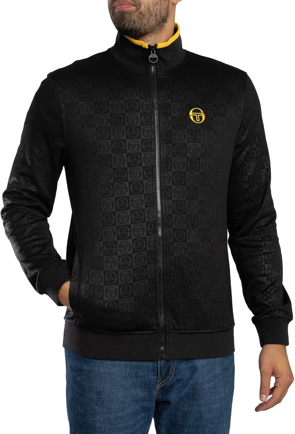 Pavo Monitor Arm installed on a wooden office desk