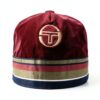 Sergio Tacchini Velour T-Shirt Men Medium Rhubarb Gold-2