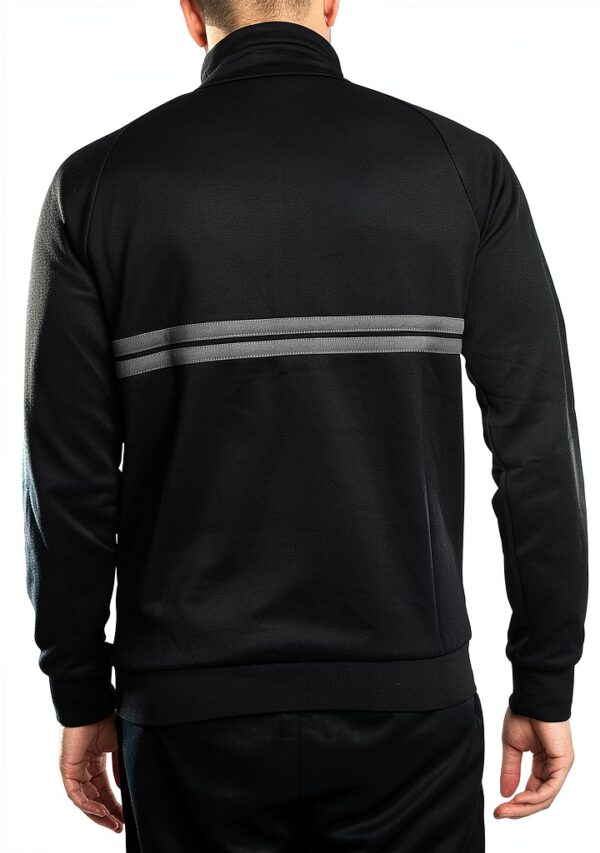 Sergio Tacchini Dallas Track Jacket Mens Black Quiet Shade-2