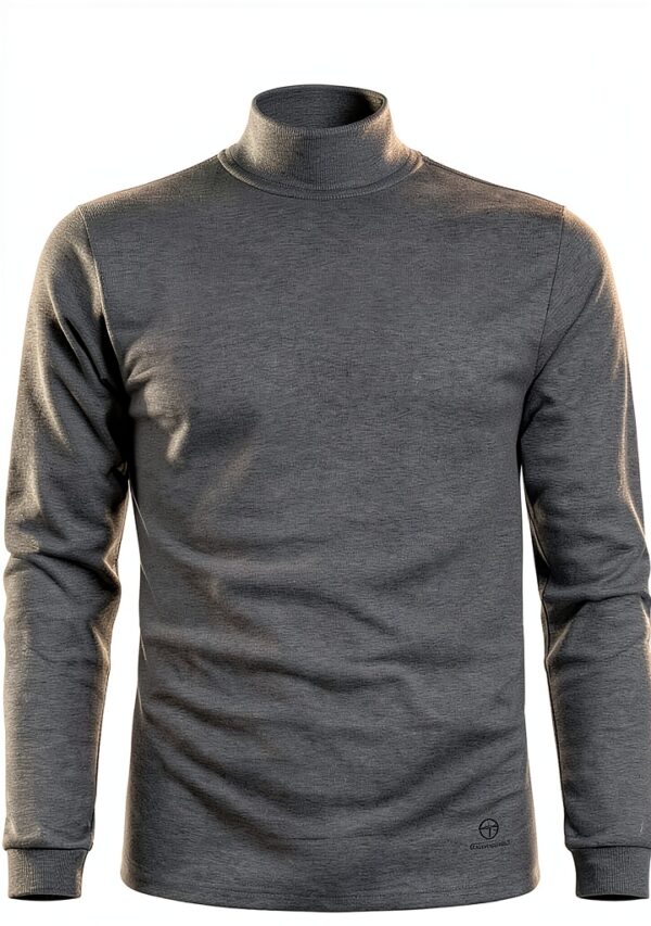 Sergio Tacchini Mens Turtleneck Sweater Warm Cotton 2 Pack