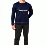 Sergio Tacchini Mens Winter Pyjamas Cotton Comfort-0